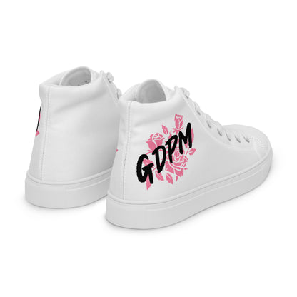 Rose Canvas High-Tops